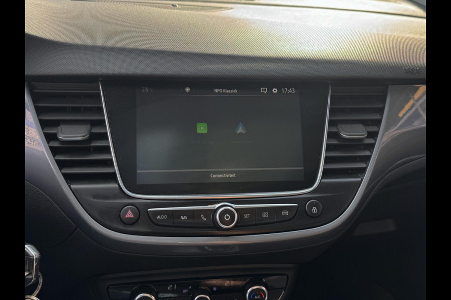 Opel Crossland X 1.2 Turbo - Automaat I Panorama dak I 1/2 Leer I Navigatie I Airco I PDC/Camera I Sport velgen I Dealer onderh.