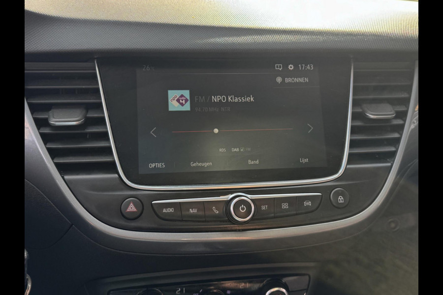 Opel Crossland X 1.2 Turbo - Automaat I Panorama dak I 1/2 Leer I Navigatie I Airco I PDC/Camera I Sport velgen I Dealer onderh.