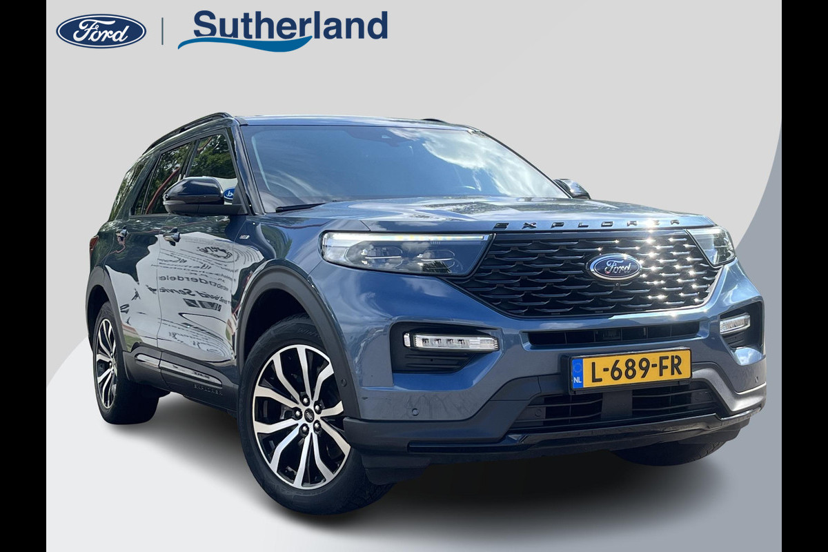 Ford Explorer 3.0 V6 EcoBoost PHEV ST-Line 457pk Trekhaak | Panoramadak | 360 graden Camera's | Adaptieve Cruise | Dodehoeksensoren | Dealer onderhouden Ford Explorer 3.0 V6 EcoBoost PHEV ST-Line 457pk Trekhaak | Panoramadak | 360 graden Camera's | Adaptieve Cruise | Dodehoeksensoren | Dealer onderhouden