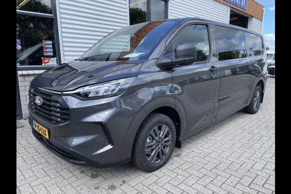 Ford Transit Custom 320 2.0 TDCI 136pk L2H1 Trend DC 6 persoons / NIEUW / BPM vrij! / rijklaar € 39.950 ex btw / lease vanaf € 715 / airco / cruise / camera / metallic lak / led koplampen / euro 6