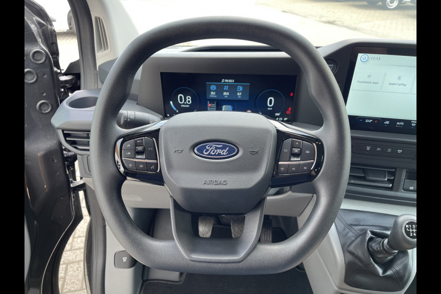 Ford Transit Custom 320 2.0 TDCI 136pk L2H1 Trend DC 6 persoons / NIEUW / BPM vrij! / rijklaar € 39.950 ex btw / lease vanaf € 715 / airco / cruise / camera / metallic lak / led koplampen / euro 6