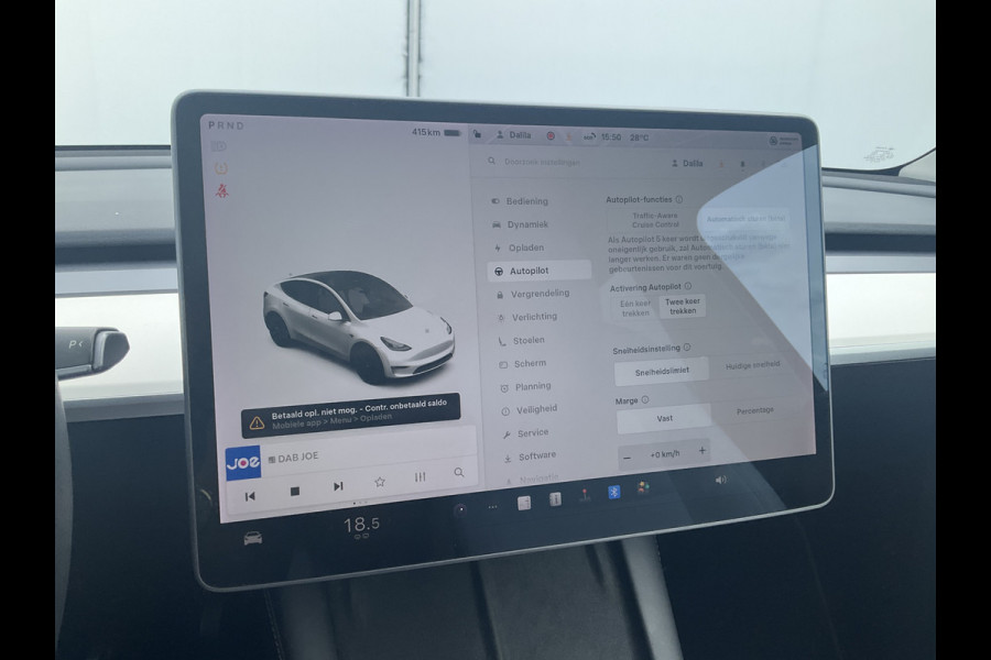 Tesla Model Y Long Range AWD 75 kWh Pano Autopilot Leder Stoelverw Cam NL-Auto!