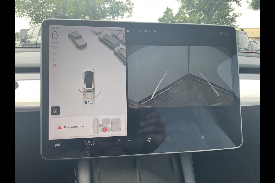 Tesla Model Y Long Range AWD 75 kWh Pano Autopilot Leder Stoelverw Cam NL-Auto!