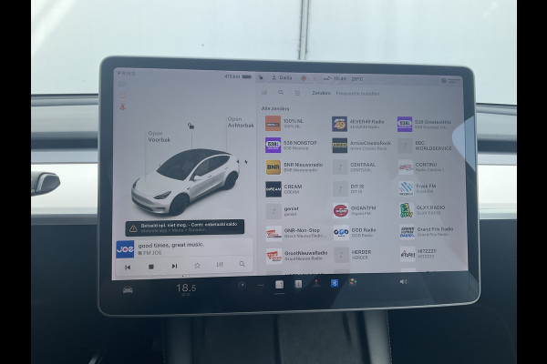Tesla Model Y Long Range AWD 75 kWh Pano Autopilot Leder Stoelverw Cam NL-Auto!