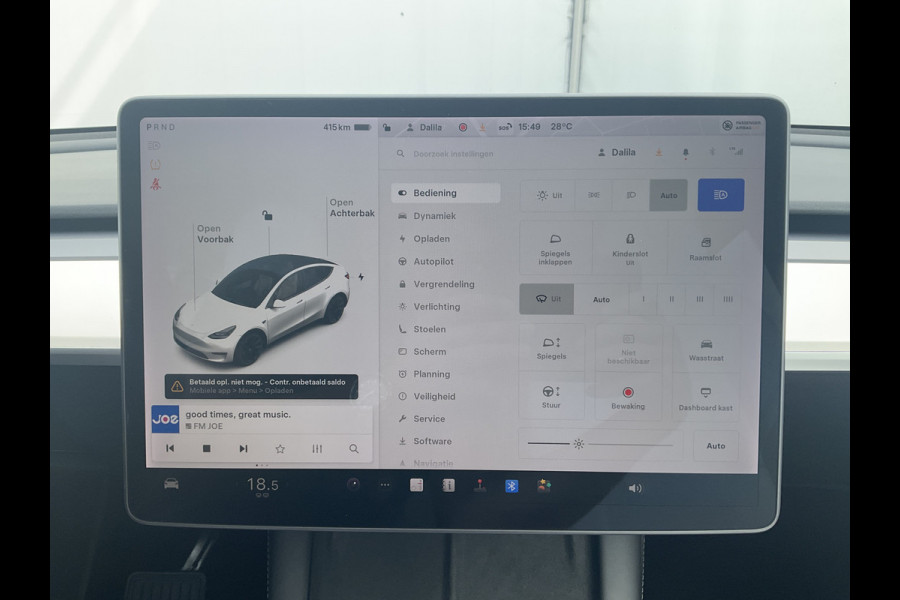Tesla Model Y Long Range AWD 75 kWh Pano Autopilot Leder Stoelverw Cam NL-Auto!