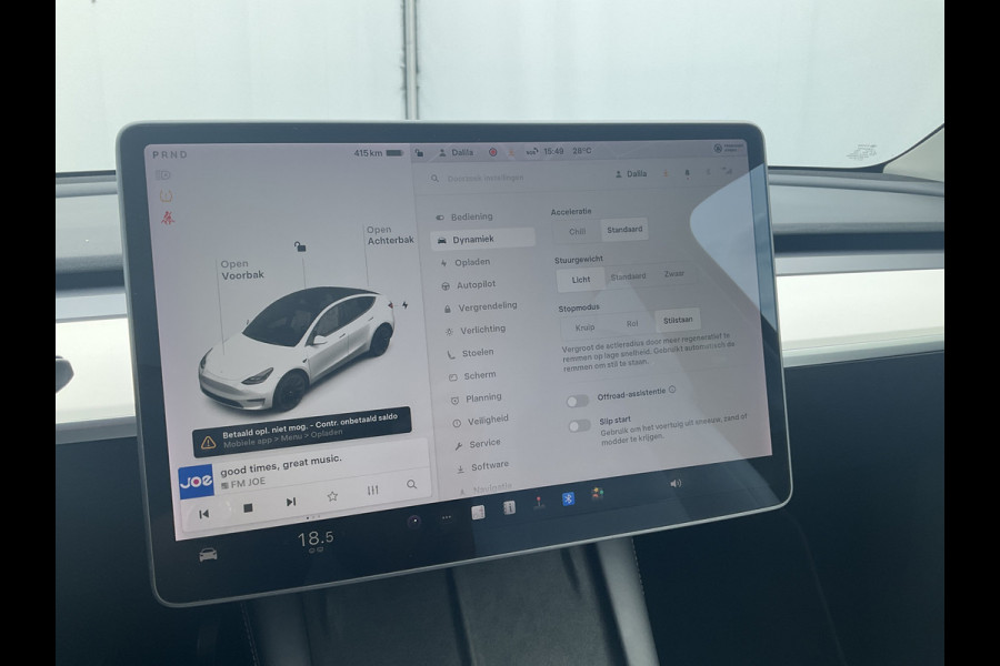 Tesla Model Y Long Range AWD 75 kWh Pano Autopilot Leder Stoelverw Cam NL-Auto!
