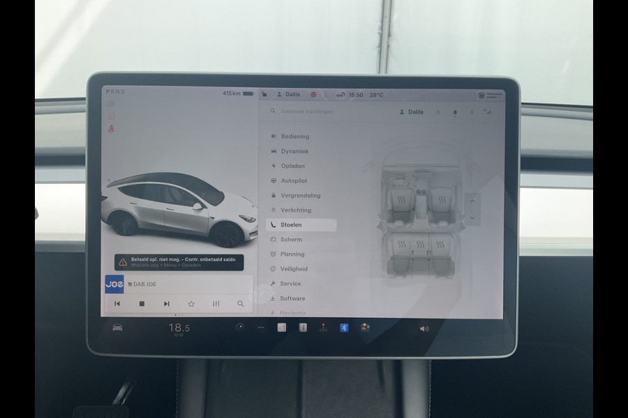 Tesla Model Y Long Range AWD 75 kWh Pano Autopilot Leder Stoelverw Cam NL-Auto!