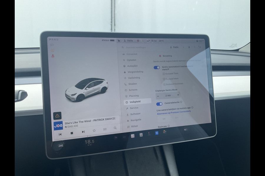 Tesla Model Y Long Range AWD 75 kWh Pano Autopilot Leder Stoelverw Cam NL-Auto!