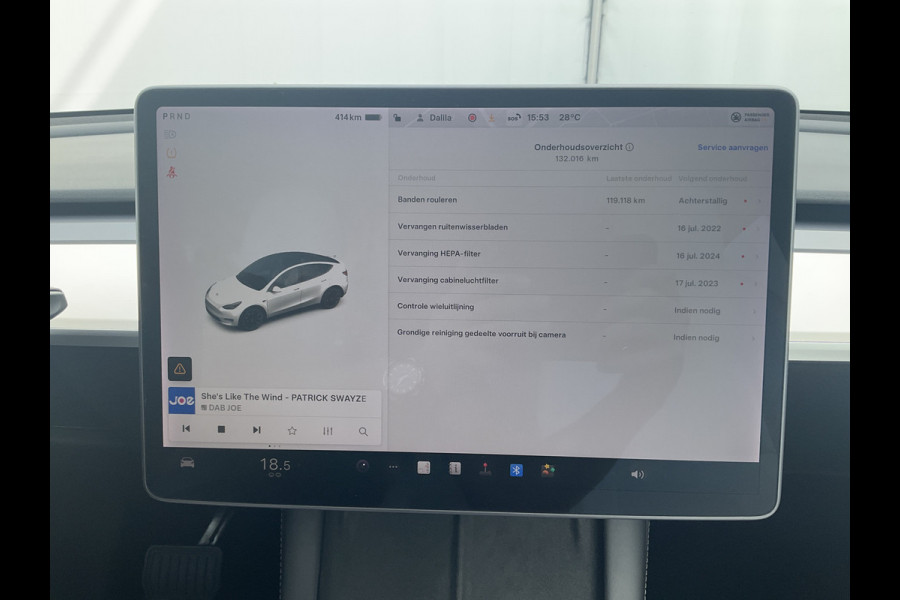 Tesla Model Y Long Range AWD 75 kWh Pano Autopilot Leder Stoelverw Cam NL-Auto!