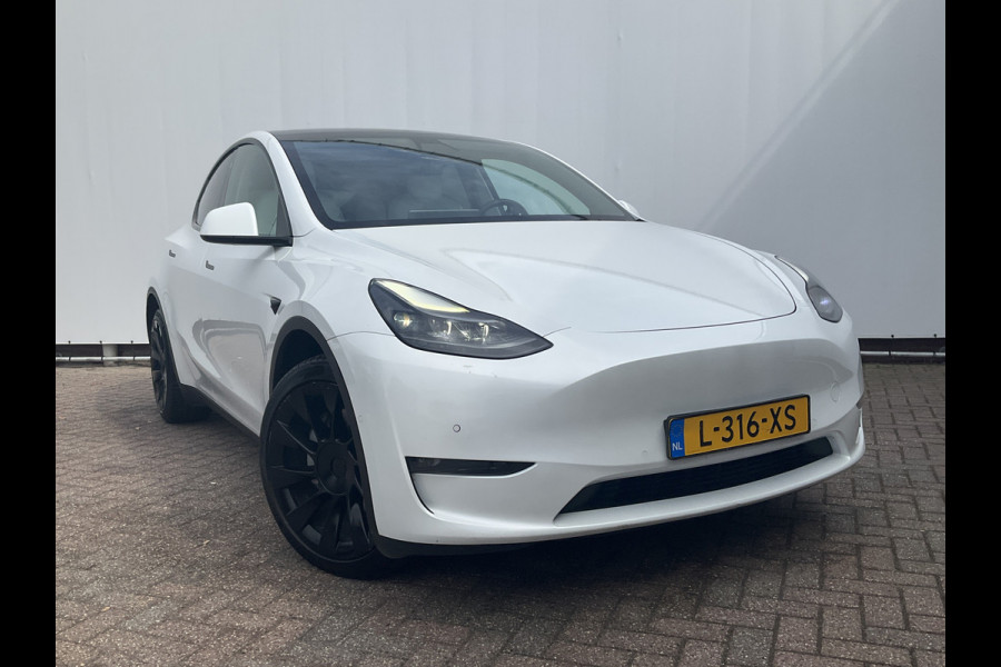 Tesla Model Y Long Range AWD 75 kWh Pano Autopilot Leder Stoelverw Cam NL-Auto!