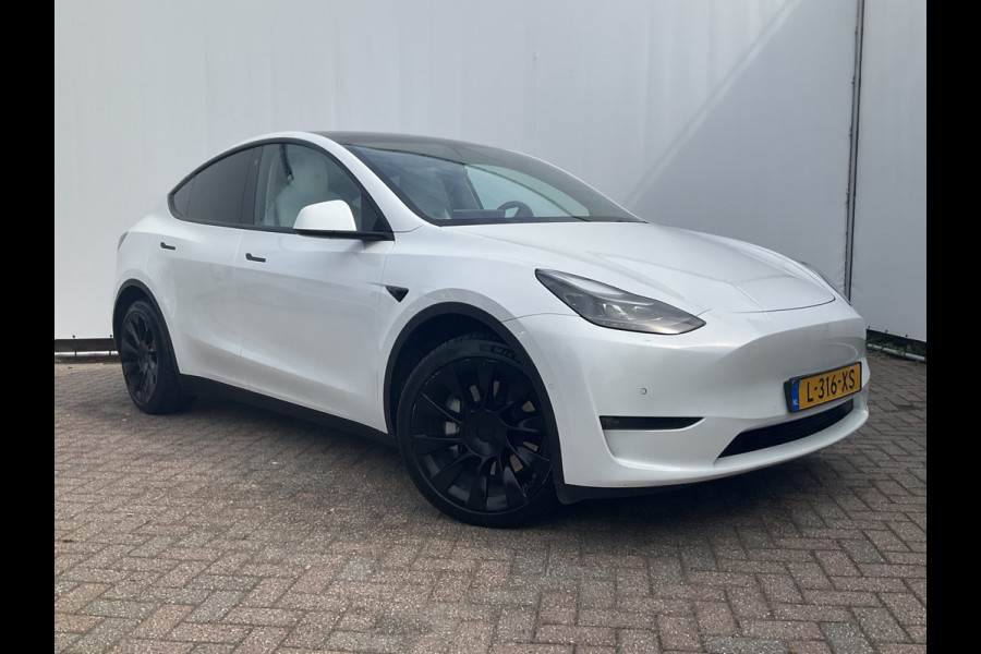 Tesla Model Y Long Range AWD 75 kWh Pano Autopilot Leder Stoelverw Cam NL-Auto!