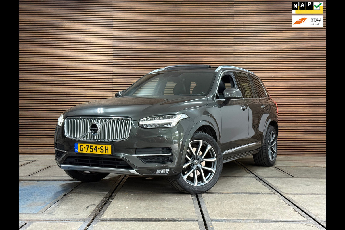 Volvo XC90 2.0 T6 AWD Inscription | Pano | Bowers&Wilkins | 360 Camera | BLIS | Luchtvering | Trekhaak | Winterpakket | Volvo XC90 2.0 T6 AWD Inscription | Pano | Bowers&Wilkins | 360 Camera | BLIS | Luchtvering | Trekhaak | Winterpakket |