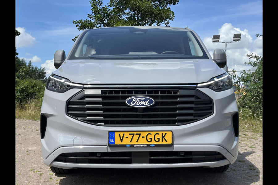 Ford Transit Custom 320 2.0 TDCI L2H1 Limited SCI | 136pk Automaat | DC | Adaptieve Cruise | Stoelverwarming | Achteruitrijcamera | Trekhaak | Dubbele Cabine