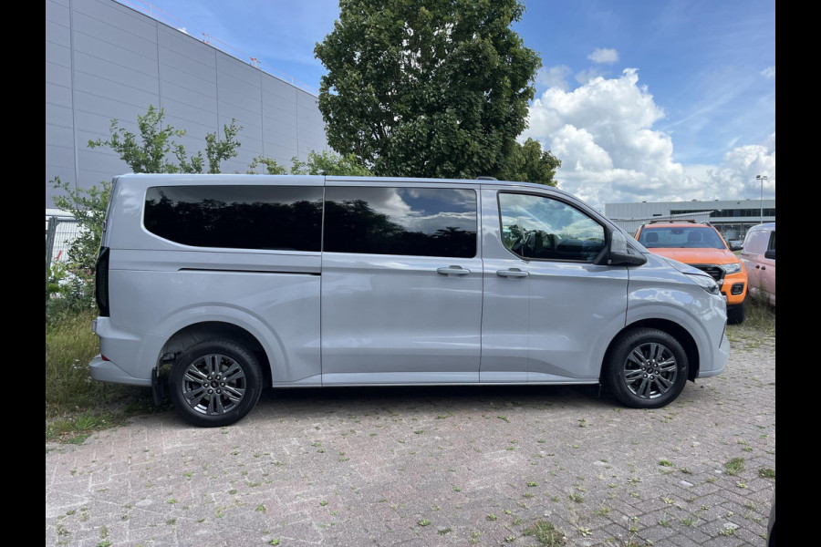 Ford Transit Custom 320 2.0 TDCI L2H1 Limited SCI | 136pk Automaat | DC | Adaptieve Cruise | Stoelverwarming | Achteruitrijcamera | Trekhaak | Dubbele Cabine