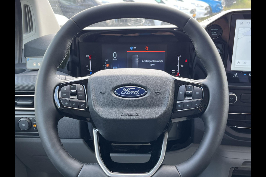 Ford Transit Custom 320 2.0 TDCI L2H1 Limited SCI | 136pk Automaat | DC | Adaptieve Cruise | Stoelverwarming | Achteruitrijcamera | Trekhaak | Dubbele Cabine