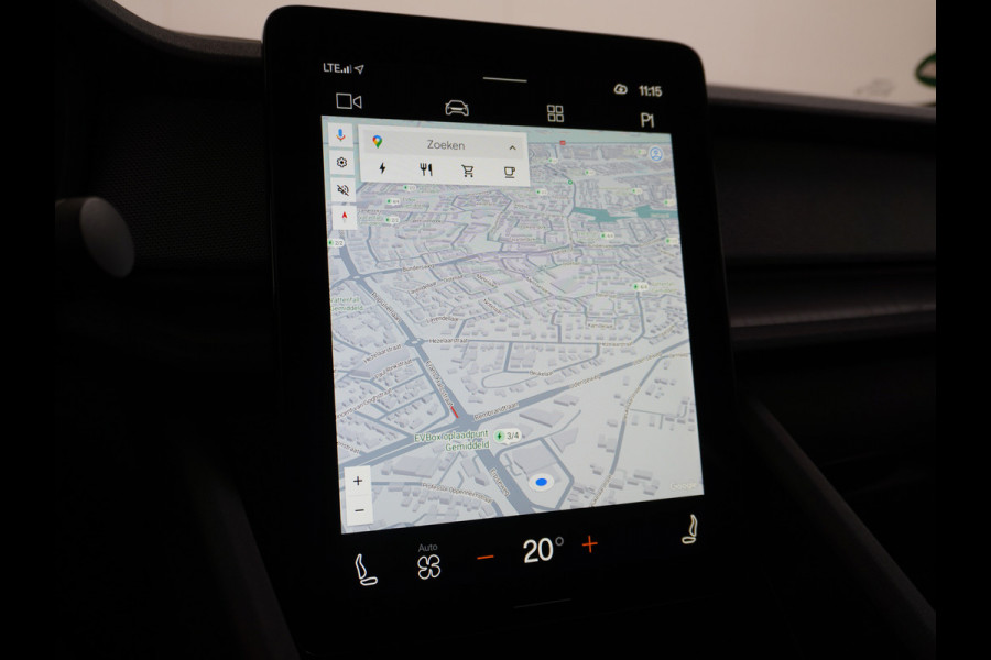 Polestar 2 AUT. 408 pk Long Range Dual Motor 78kWh Trekhaak Panoramadak Keyless-Start-Open(via GSM!) Electr.Stoelen Verwarmd+Achterbank+Stu Verkeersbord detectie Regen-Lichtsensor Virtual-Cockpit Home-Link Uitparkeer+Bots waarschuwing Autonoom-Rem Lane Assist Keyless Connected services Draadloze telefoonlader 1.500kg Trekvermogen 660Nm! €61.000 nieuw!