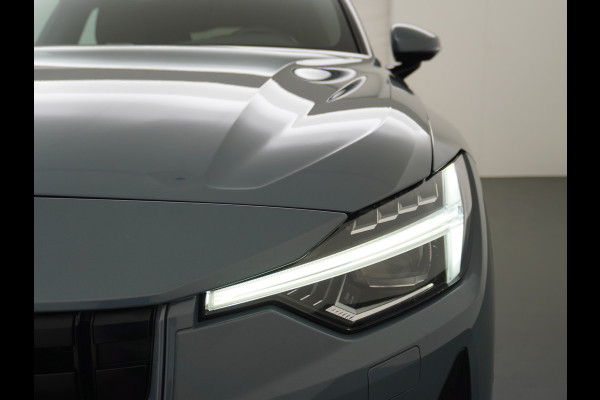 Polestar 2 AUT. 408 pk Long Range Dual Motor 78kWh Trekhaak Panoramadak Keyless-Start-Open(via GSM!) Electr.Stoelen Verwarmd+Achterbank+Stu Verkeersbord detectie Regen-Lichtsensor Virtual-Cockpit Home-Link Uitparkeer+Bots waarschuwing Autonoom-Rem Lane Assist Keyless Connected services Draadloze telefoonlader 1.500kg Trekvermogen 660Nm! €61.000 nieuw!