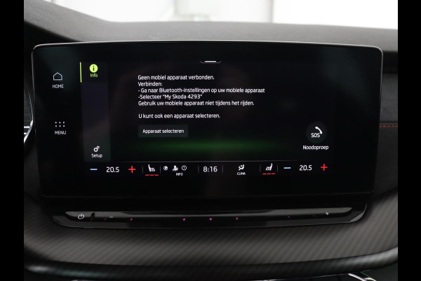 Škoda Octavia Skoda Octavia 1.4 TSI RS iV PHEV | Panoramadak | Head-Up | Stoel & stuurverwarming | Adaptive cruise | Standkachel | Matrix LED  | Camera | Memory | Virtual Cockpit | Side Assist | Achterbankverwarming