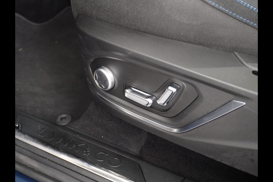 Lynk & Co 01 1.5 PHEV AUT-7 261pk Pano-Schuif-K-dak 20" 360°Camera Apple Carplay Android Auto Adaptive-Cruise Navi Pdc Ecc Keyless Led Plug-I Elek.Memory.Stoel File assistent Dodehoek detector Elektrisch bedienbare achterklep Rijstrooksensor Wifi Verkeersbord detectie 425Nm koppel 3,7kw laadvermogen A-label Euro 6 Hybride Benzine/Elektrisch rijden tot ca.69km 1.800kg trekvermogen