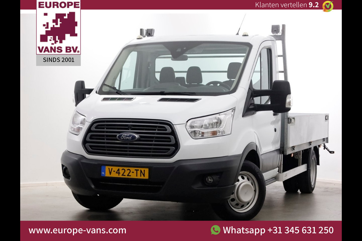 Ford Transit 350 2.0 TDCI 130pk E6 L2H1 Trend Open laadbak Dubbel Lucht Trekhaak 2800kg 11-2018 Ford Transit 350 2.0 TDCI 130pk E6 L2H1 Trend Open laadbak Dubbel Lucht Trekhaak 2800kg 11-2018