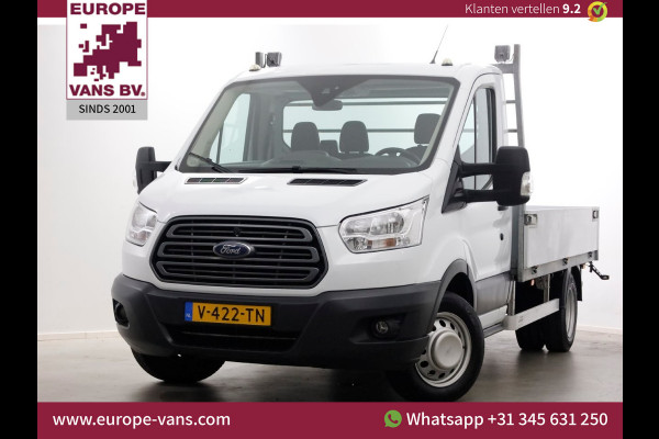 Ford Transit 350 2.0 TDCI 130pk E6 L2H1 Trend Open laadbak Dubbel Lucht Trekhaak 2800kg 11-2018