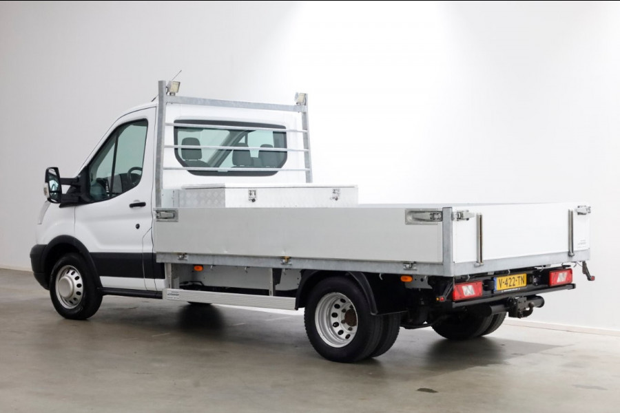 Ford Transit 350 2.0 TDCI 130pk E6 L2H1 Trend Open laadbak Dubbel Lucht Trekhaak 2800kg 11-2018