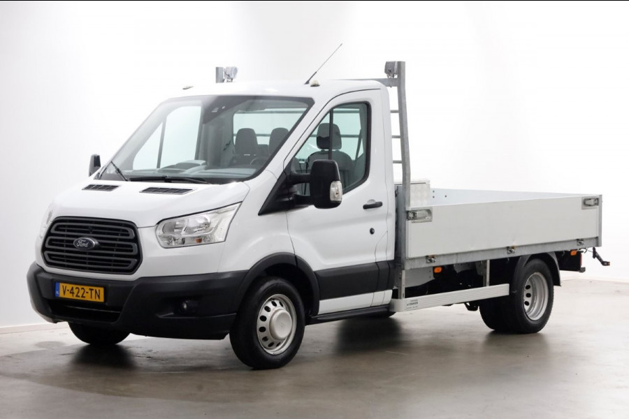 Ford Transit 350 2.0 TDCI 130pk E6 L2H1 Trend Open laadbak Dubbel Lucht Trekhaak 2800kg 11-2018