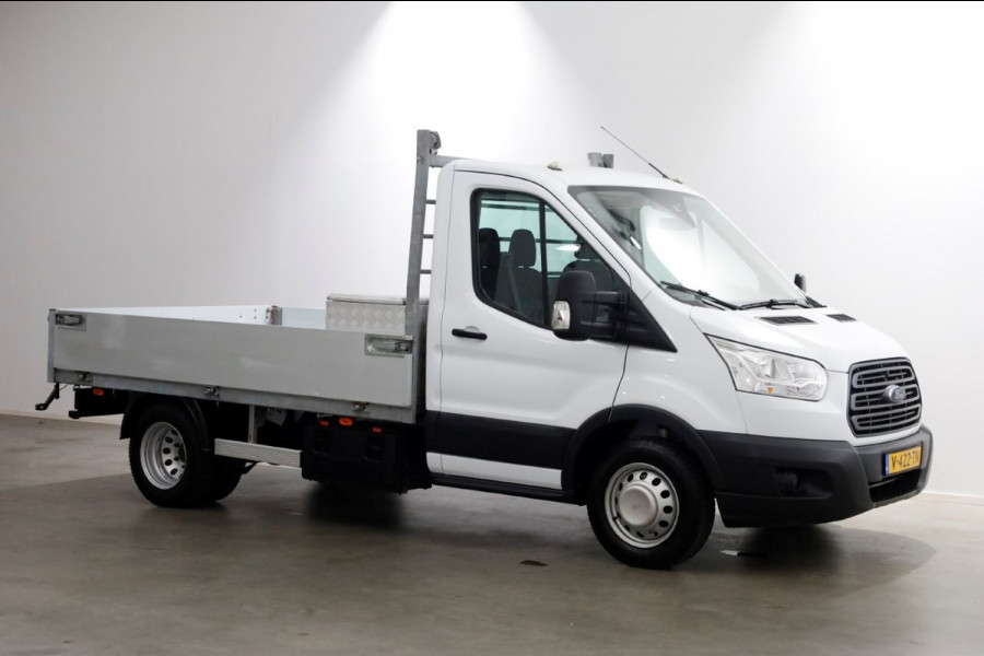 Ford Transit 350 2.0 TDCI 130pk E6 L2H1 Trend Open laadbak Dubbel Lucht Trekhaak 2800kg 11-2018