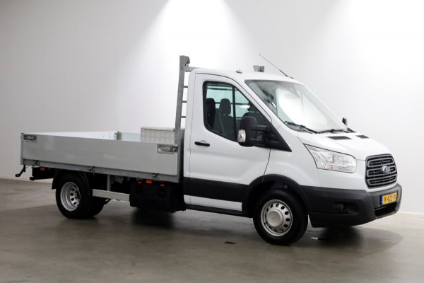 Ford Transit 350 2.0 TDCI 130pk E6 L2H1 Trend Open laadbak Dubbel Lucht Trekhaak 2800kg 11-2018