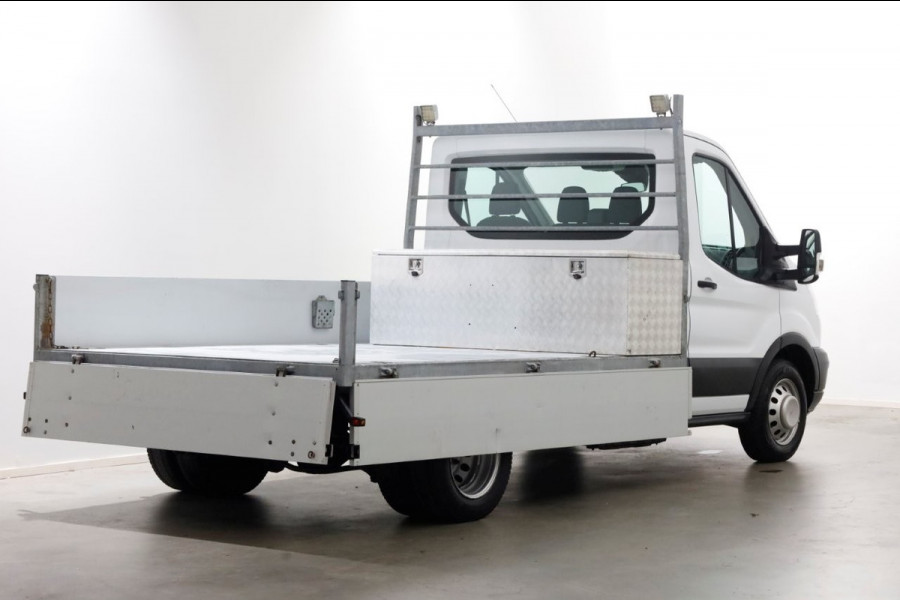 Ford Transit 350 2.0 TDCI 130pk E6 L2H1 Trend Open laadbak Dubbel Lucht Trekhaak 2800kg 11-2018