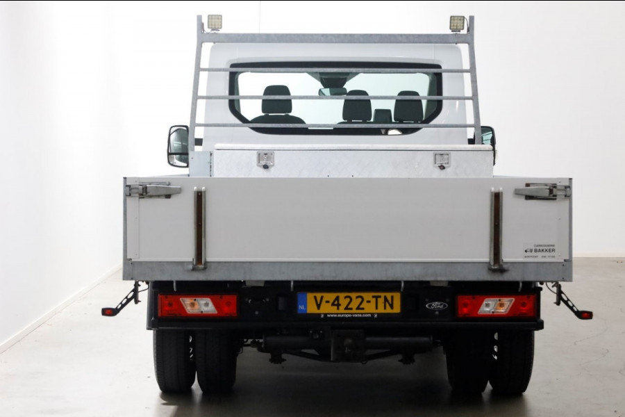 Ford Transit 350 2.0 TDCI 130pk E6 L2H1 Trend Open laadbak Dubbel Lucht Trekhaak 2800kg 11-2018