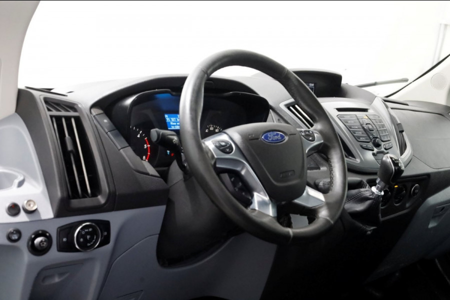 Ford Transit 350 2.0 TDCI 130pk E6 L2H1 Trend Open laadbak Dubbel Lucht Trekhaak 2800kg 11-2018