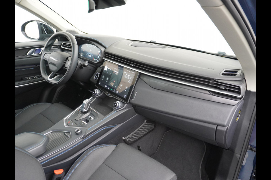 Lynk & Co 01 1.5 PHEV AUT-7 261pk Pano-Schuif-K-dak 20" 360°Camera Apple Carplay Android Auto Adaptive-Cruise Navi Pdc Ecc Keyless Led Plug-I Elek.Memory.Stoel File assistent Dodehoek detector Elektrisch bedienbare achterklep Rijstrooksensor Wifi Verkeersbord detectie 425Nm koppel 3,7kw laadvermogen A-label Euro 6 Hybride Benzine/Elektrisch rijden tot ca.69km 1.800kg trekvermogen