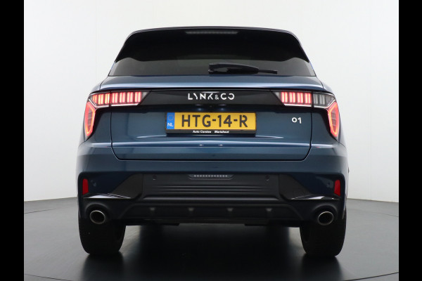 Lynk & Co 01 1.5 PHEV AUT-7 261pk Pano-Schuif-K-dak 20" 360°Camera Apple Carplay Android Auto Adaptive-Cruise Navi Pdc Ecc Keyless Led Plug-I Elek.Memory.Stoel File assistent Dodehoek detector Elektrisch bedienbare achterklep Rijstrooksensor Wifi Verkeersbord detectie 425Nm koppel 3,7kw laadvermogen A-label Euro 6 Hybride Benzine/Elektrisch rijden tot ca.69km 1.800kg trekvermogen