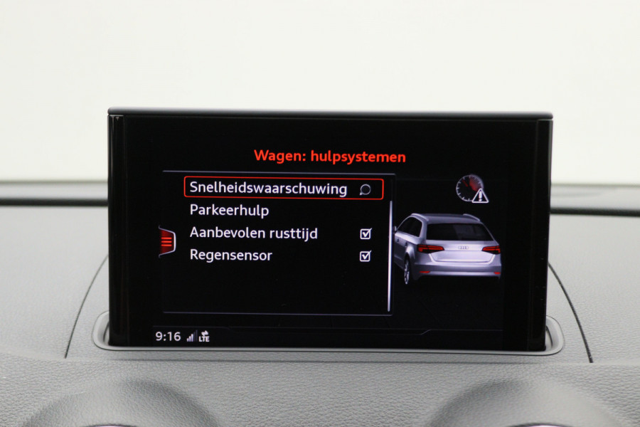 Audi A3 Sportback 35 TFSI CoD Sport S Line Edition Leer/Stof, Climate, Cruise, Navigatie, Bluetooth, LED, Premium Sound, 18''