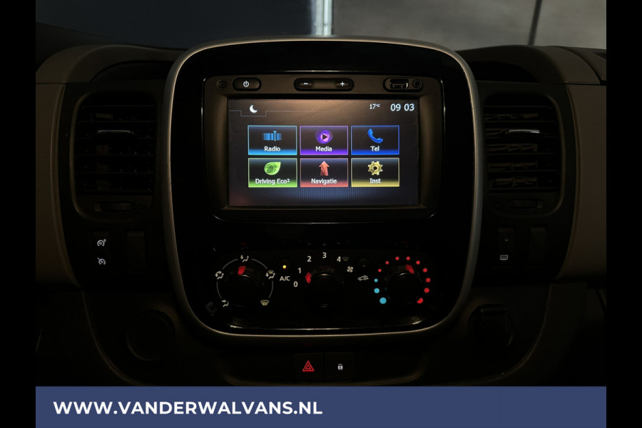 Renault Trafic 1.6 dCi 122pk L2H1 Euro6 Airco | Camera | Navigatie | Cruiscontrol Parkeersensoren, Bijrijdersbank