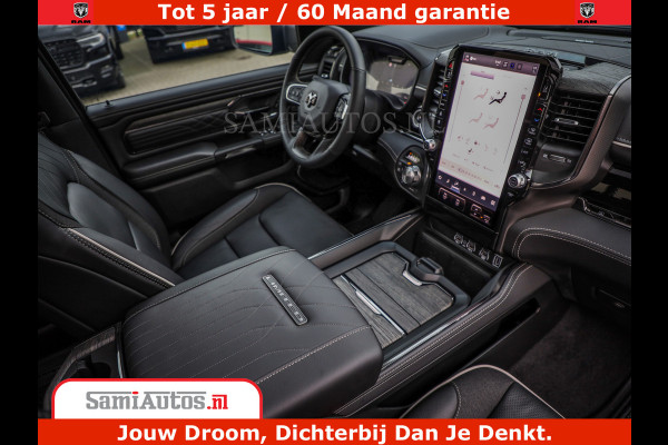 Dodge Ram 1500 Limited Night High Output 540HP 706Nm | Massage + Full Option | De Meest Luxe en Volle Pick-Up in zijn Klasse | Comfortabele Dubbele Cabine met Royale 5 Zitplaatsen | BPM vrij | Nu Leverbaar uit Voorraad | Voorraad Nr 2357 - 5182