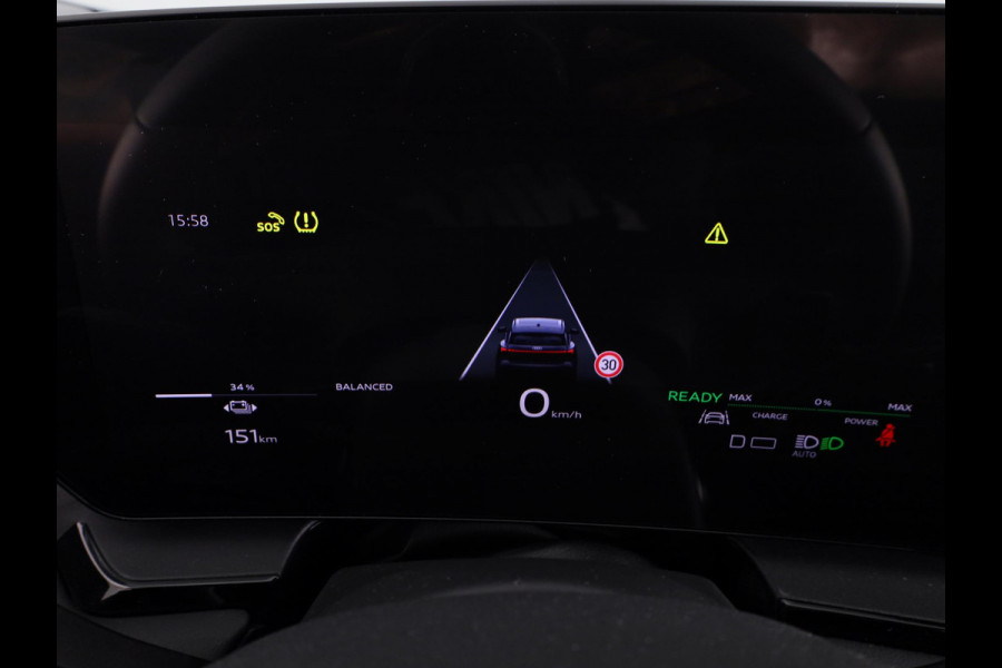 Audi Q6 e-tron Advanced edition e-tron perf 225kW/306pk 100Kwh Ha Tech Plus pakket, sportstoelen met leder, bumpers in kleur carrosserie, omgevingscamera's