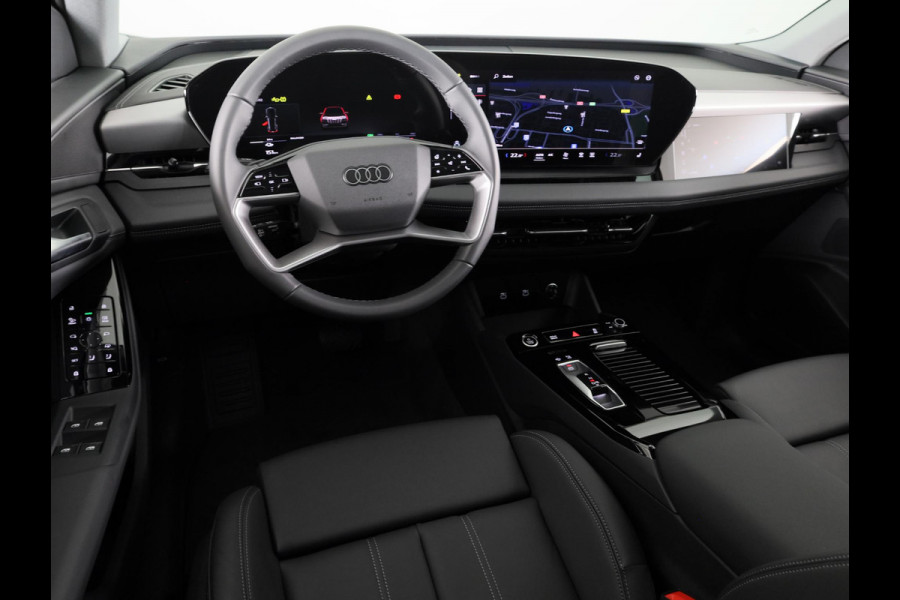 Audi Q6 e-tron Advanced edition e-tron perf 225kW/306pk 100Kwh Ha Tech Plus pakket, sportstoelen met leder, bumpers in kleur carrosserie, omgevingscamera's