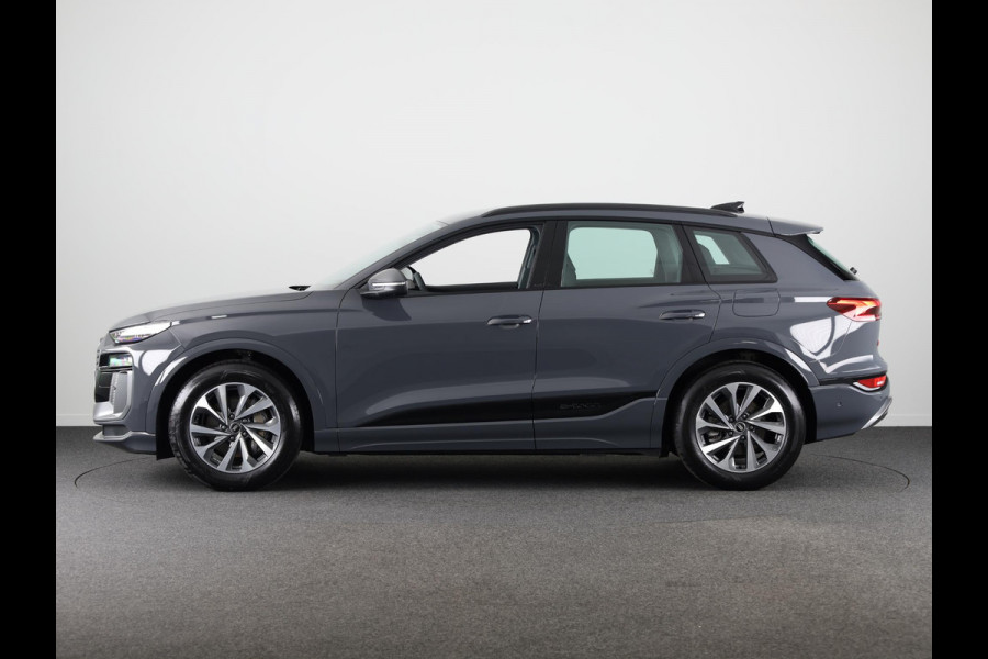 Audi Q6 e-tron Advanced edition e-tron perf 225kW/306pk 100Kwh Ha Tech Plus pakket, sportstoelen met leder, bumpers in kleur carrosserie, omgevingscamera's