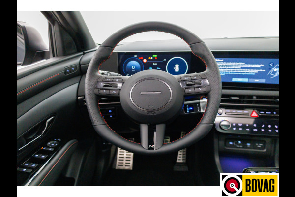 Hyundai Tucson 1.6 T-GDI PHEV N Line Sky 4WD 252 PK PHEV | Panoramadak | Leer/alcantara | HUD | 360 camera Adaptive cruise met fileassistent. Stoelverwarming/koeling, Electrische achterklep. Krell audio