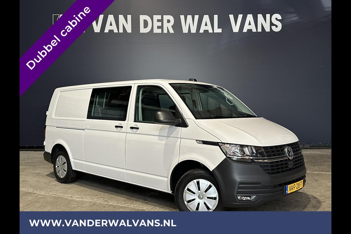 Volkswagen Transporter 2.0 TDI L2H1 Dubbele Cabine Euro6 Airco | 5-Zits | Navigatie | Trekhaak | Apple Carplay Android Auto, Cruisecontrol, Parkeersensoren Volkswagen Transporter 2.0 TDI L2H1 Dubbele Cabine Euro6 Airco | 5-Zits | Navigatie | Trekhaak | Apple Carplay Android Auto, Cruisecontrol, Parkeersensoren