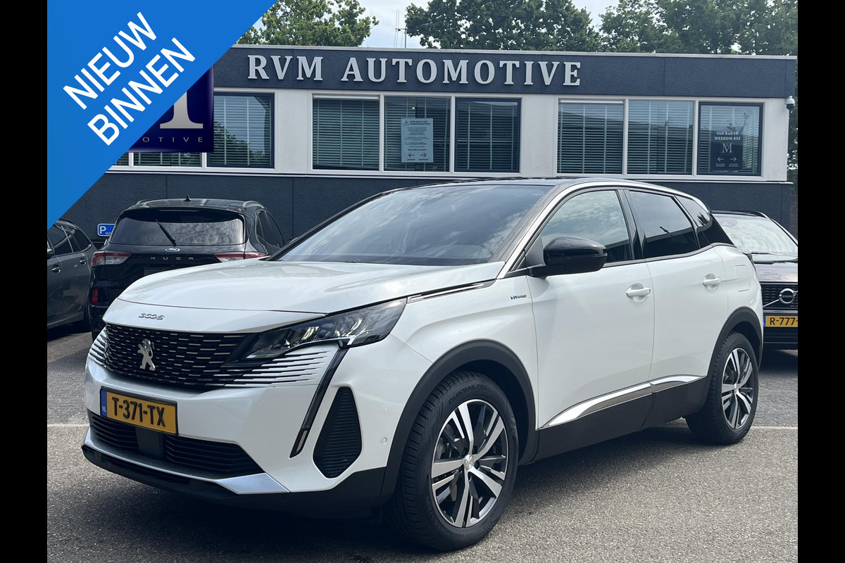 Peugeot 3008 1.6 HYbrid 225 GT CAMERA | TREKHAAK AFNEEMBAAR | RIJKLAAR INCL. 12 MND. BOVAGGARANTIE Peugeot 3008 1.6 HYbrid 225 GT CAMERA | TREKHAAK AFNEEMBAAR | RIJKLAAR INCL. 12 MND. BOVAGGARANTIE