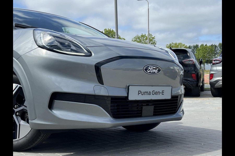 Ford Puma Gen-E SUV Gen-E FWD (43,6 kWh) Solar Silver | Comfort Pack | Winter Pack | Ford Voorraad | Incl. 3.000,- Ford voordeel