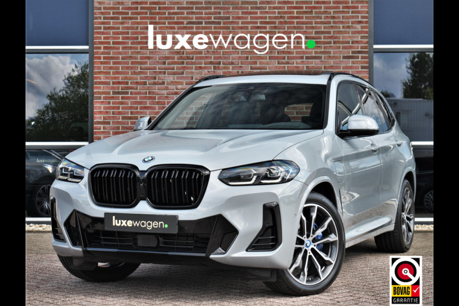 BMW X3 xDrive30e M-Sport Pano ACC M-zetels H/K HUD Brooklyngrau