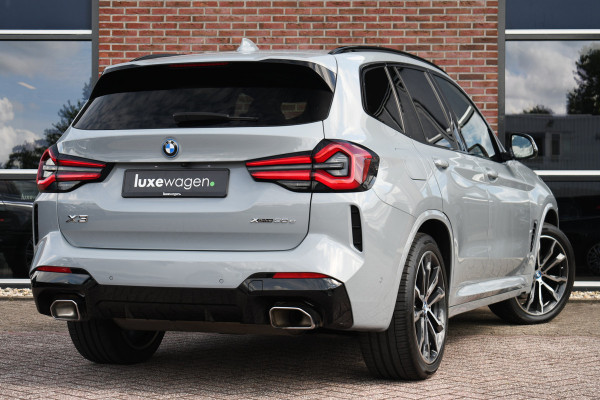 BMW X3 xDrive30e M-Sport Pano ACC M-zetels H/K HUD Brooklyngrau