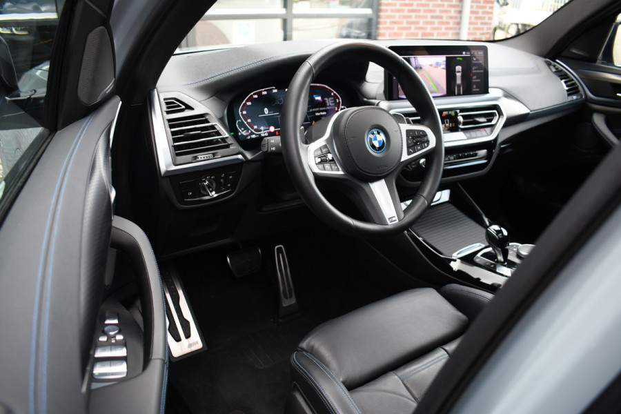 BMW X3 xDrive30e M-Sport Pano ACC M-zetels H/K HUD Brooklyngrau