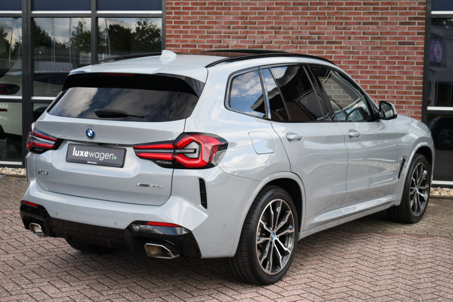 BMW X3 xDrive30e M-Sport Pano ACC M-zetels H/K HUD Brooklyngrau