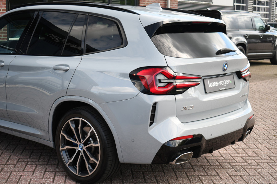 BMW X3 xDrive30e M-Sport Pano ACC M-zetels H/K HUD Brooklyngrau