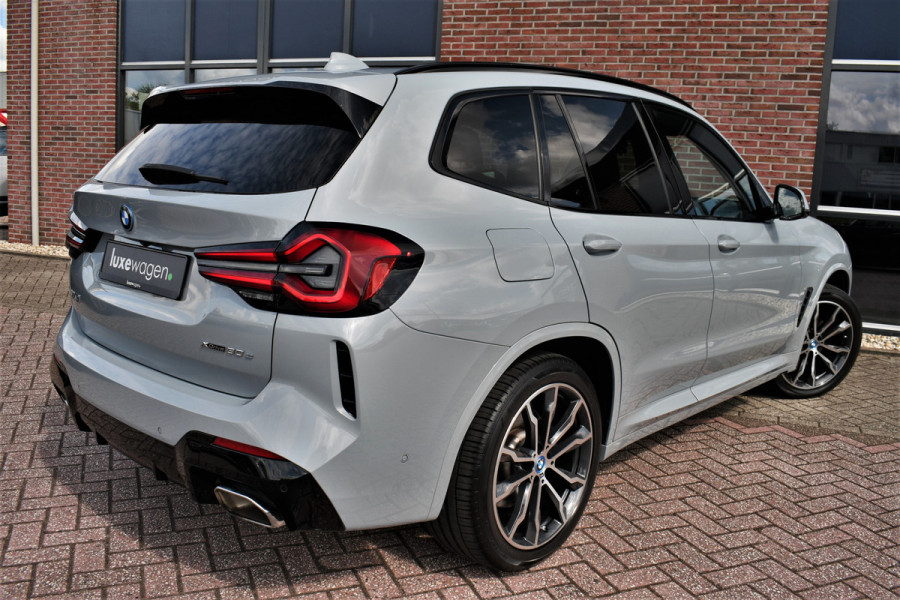 BMW X3 xDrive30e M-Sport Pano ACC M-zetels H/K HUD Brooklyngrau